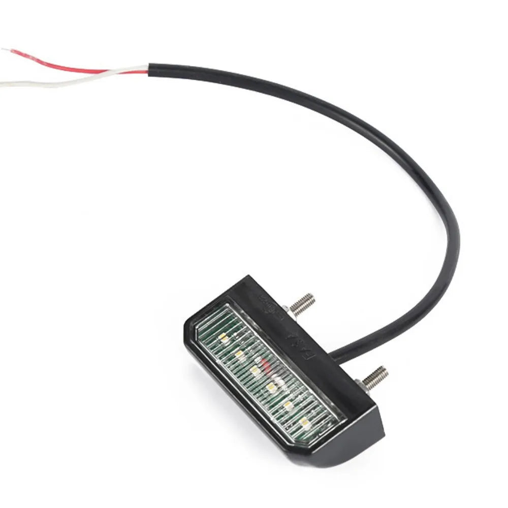 Waterproof LED Number Plate Light Rear Tail Lamp For Car Trailer Lorry Boat Truck Caravan 2