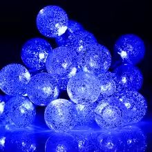 USBBattery Crystal Globe String Lights  Decorative Outdoor Waterproof Fairy Lighting 102040 LED 8
