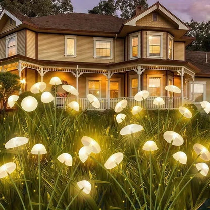 Solar Jellyfish Garden Lights  ColorChanging Solar Powered MushroomJellyfish Lights For Outdoor Pat 5