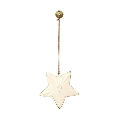 Christmas Hanging Decoration Nordic Angel Cartoon Soldiers Ornaments Double Sided Iron Art Tree Dro 8