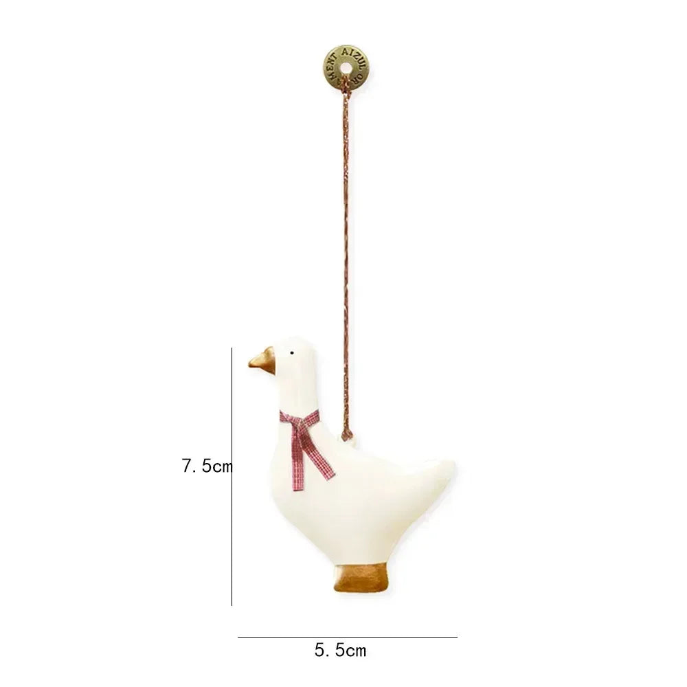 Christmas Hanging Decoration Nordic Angel Cartoon Soldiers Ornaments Double Sided Iron Art Tree Dro 40