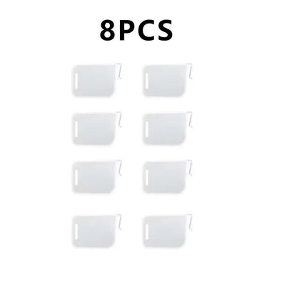 Refrigerator SnapOn Shelf Dividers 4Pack  Organiser Rack For Eggs Bottles  Kitchen Fridge Storage 10