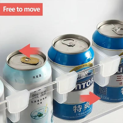 Refrigerator SnapOn Shelf Dividers 4Pack  Organiser Rack For Eggs Bottles  Kitchen Fridge Storage 3