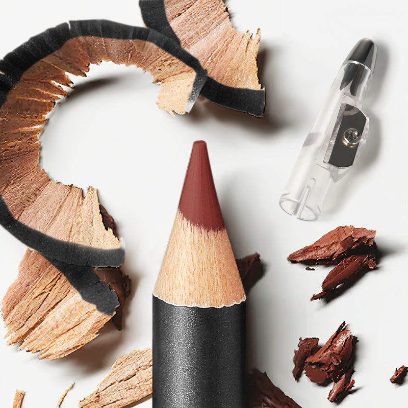 Red Contour Tint Lipliner Pencil Waterproof Matte Long Lasting Lipstick Moisturising Lips Makeup No 1