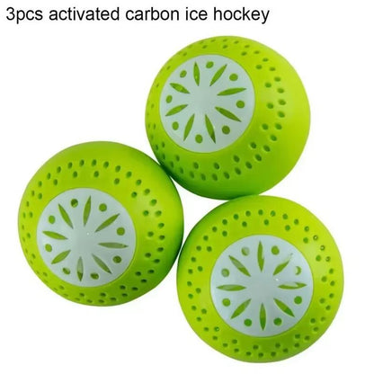 Fridge Freshness Activated Carbon Deodorant Balls  3Pack For Refrigerator Odor Removal 2