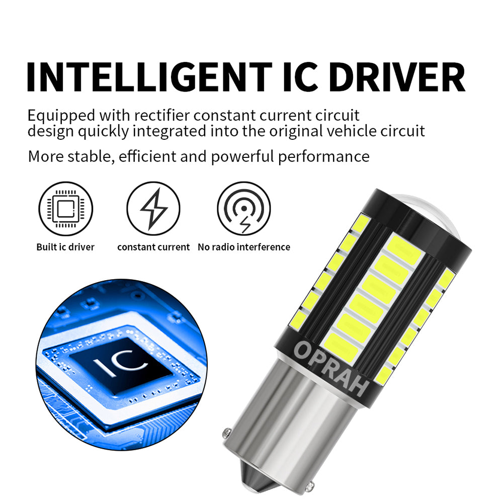 SMD Canbus Light For Car Truck ATV Turn Signal Lamp DRL Bulb 4