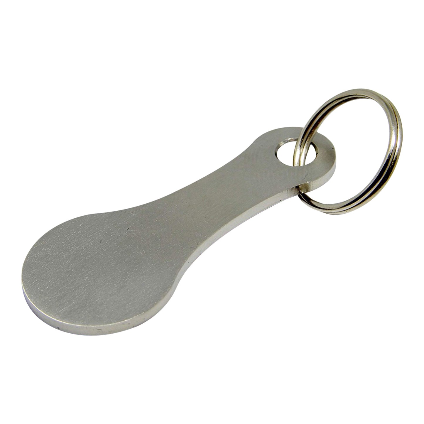 Unisex Gift Keyrings Decorations, Aluminum Alloy Key Ring, Shopping Cart and Grocery Trolley Tokens