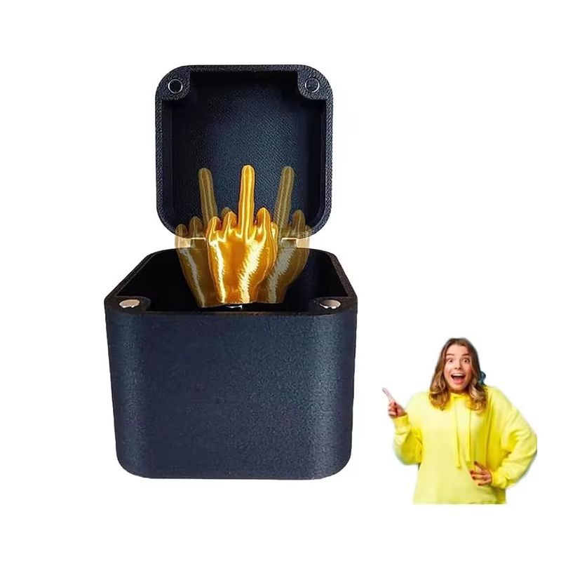 Middle Finger Surprise Box  Hilarious PopUp Gag Gift For Office Desk  Holiday Fun 1