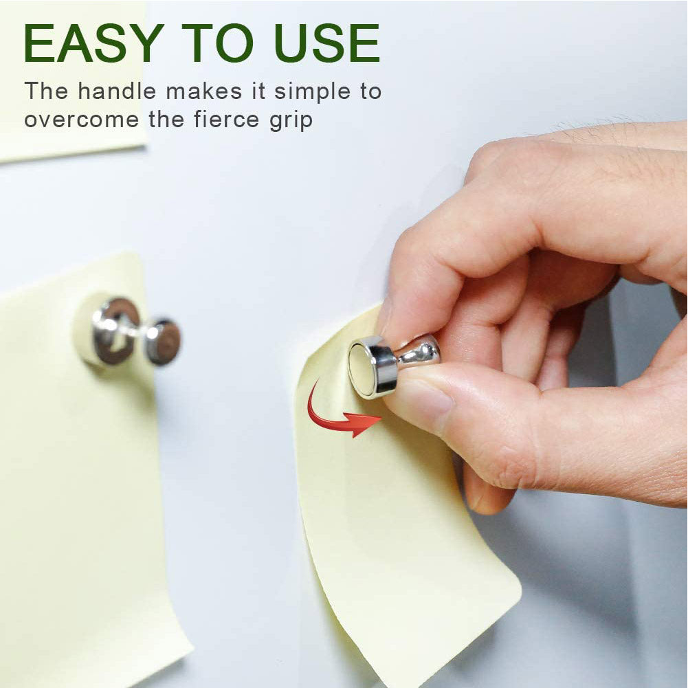 Magnetic Pins, Strong Cone Magnets for Board, Fridge Magnets, Pin Board Magnet for Home and Office Organization