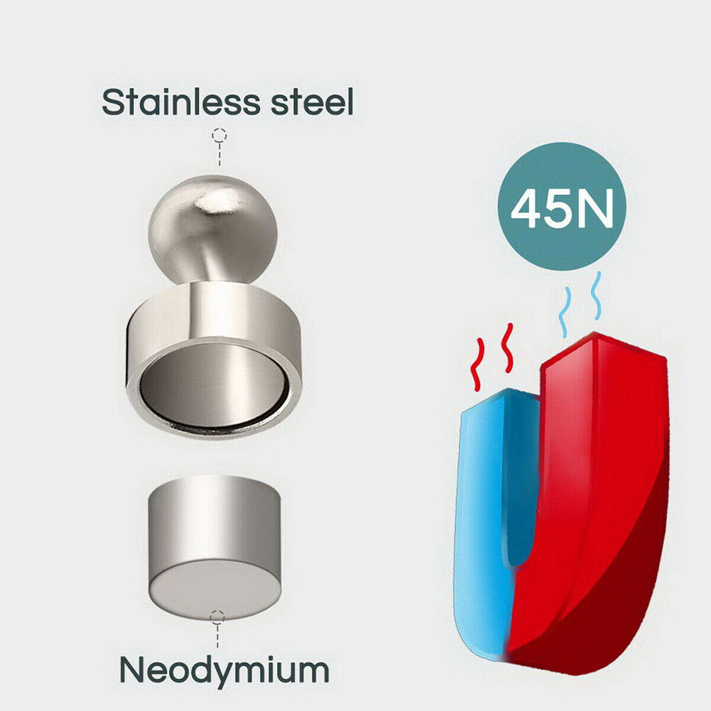 Magnetic Pins, Strong Cone Magnets for Board, Fridge Magnets, Pin Board Magnet for Home and Office Organization