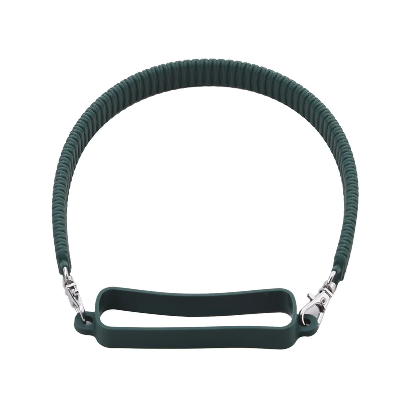 Silicone Water Bottle Sling Carrier Durable Soft Handle Strap Flexible Cup Holder For Bottles Easy  6