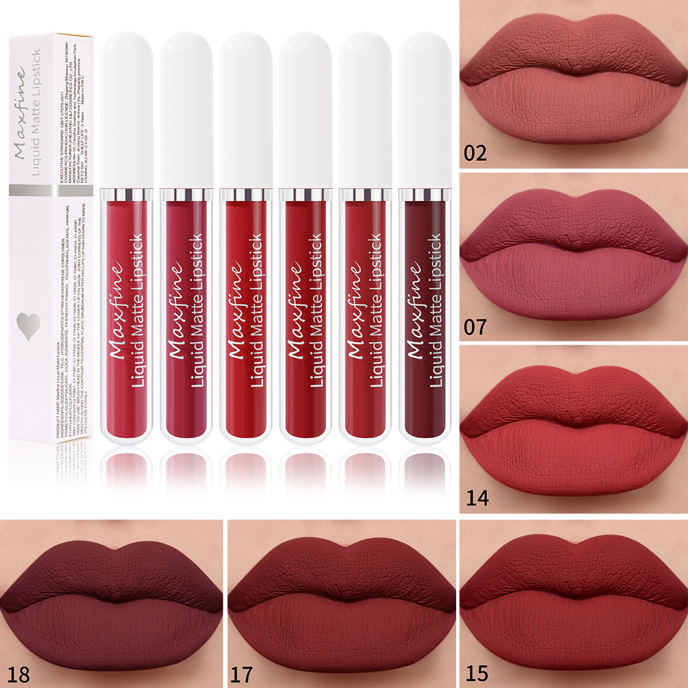 Sexy velvet lip glaze, Matte liquid lipstick, Moisturizing lipstick, Long lasting, Waterproof