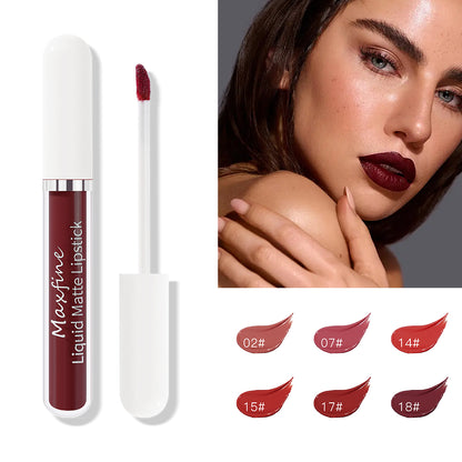 Sexy Velvet Lip Glaze Matte Liquid Lipstick Moisturizing Lipstick Long Lasting Waterproof 3
