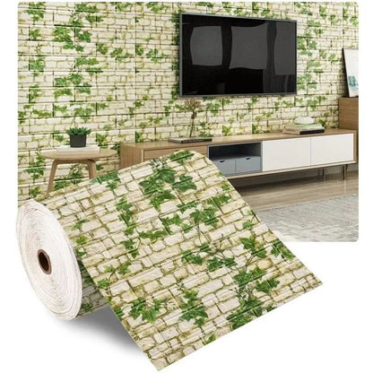 Premium 3D Brick Pattern Wall Panels  DIY Waterproof BrickEffect Wallpaper For Living Room Bedroom  12