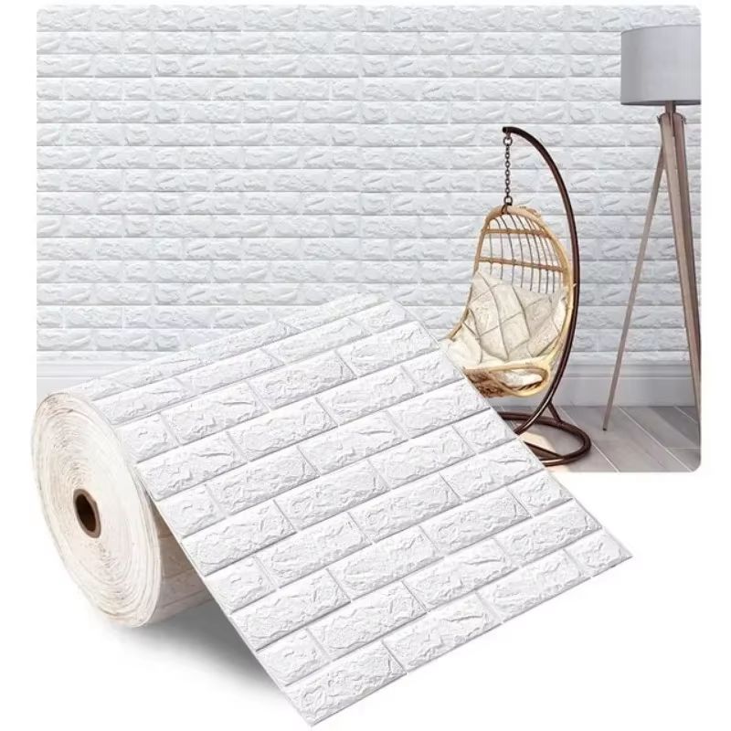 Premium 3D Brick Pattern Wall Panels  DIY Waterproof BrickEffect Wallpaper For Living Room Bedroom  6