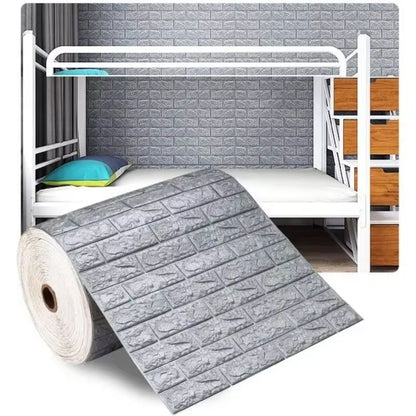 Premium 3D Brick Pattern Wall Panels  DIY Waterproof BrickEffect Wallpaper For Living Room Bedroom  8