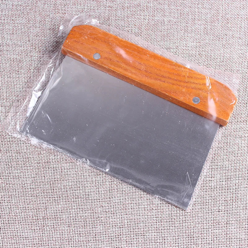 Noodle Knife Cake Scraper Stainless Steel Pasty Cutters With Scale Baking Cake Cooking Scraper Baki 1