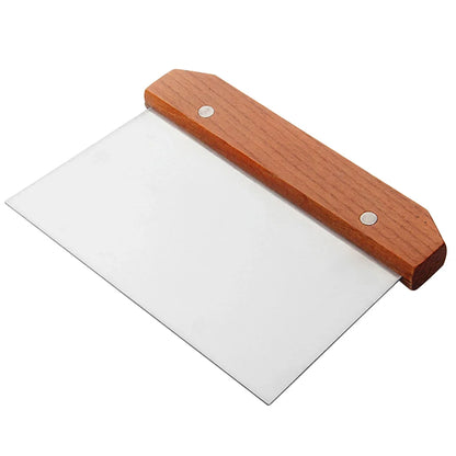 Noodle Knife Cake Scraper Stainless Steel Pasty Cutters With Scale Baking Cake Cooking Scraper Baki 4
