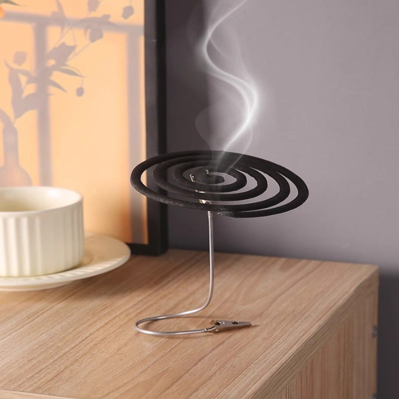 Fragrance Diffuser Zen Incense Clip Universal Candle Holder Crocodile Clip Mosquito Coil Stand Home 2