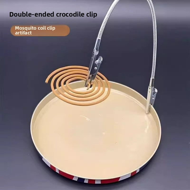 Fragrance Diffuser Zen Incense Clip Universal Candle Holder Crocodile Clip Mosquito Coil Stand Home 3