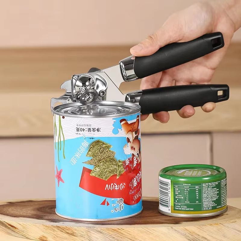 Stainless Steel Multifunction Can  Bottle Opener  Professional Kitchen Jar  Beer Handle Tool 2