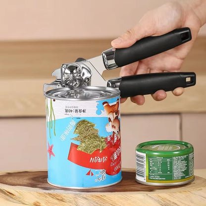 Stainless Steel Multifunction Can  Bottle Opener  Professional Kitchen Jar  Beer Handle Tool 2