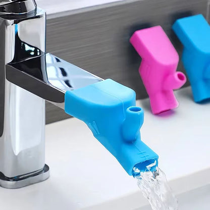 High Elastic Silicone Faucet Extender – Universal Water-Tap Nozzle for Bathroom & Kitchen