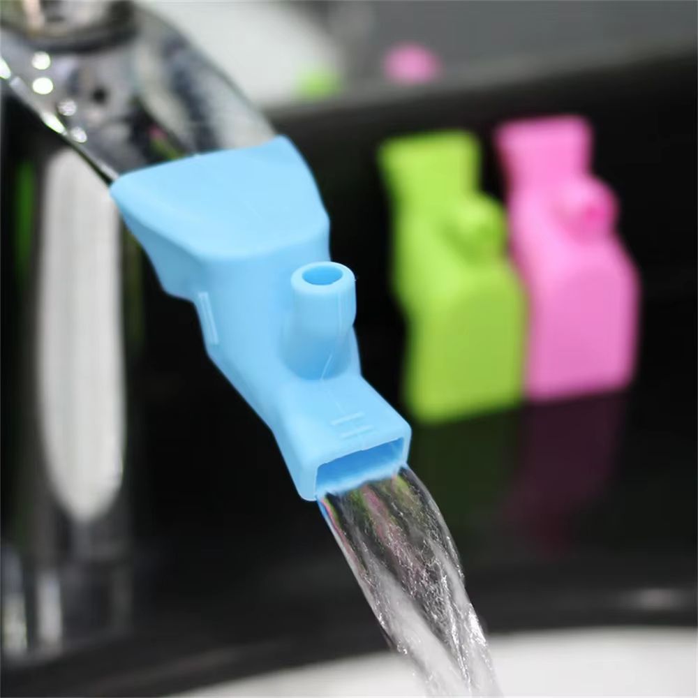 High Elastic Silicone Faucet Extender  Universal WaterTap Nozzle For Bathroom  Kitchen 3