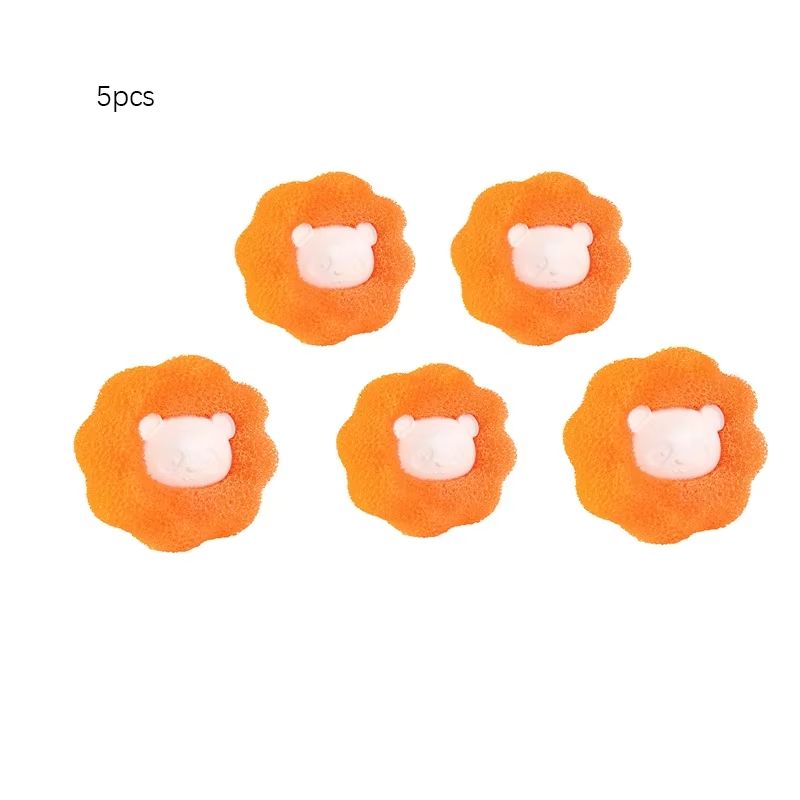 Reusable Sponge Laundry Ball Lint Remover  Pet Hair  Fabric Fibre Catcher For Washing Machine  Clot 11