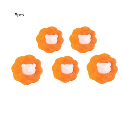 Reusable Sponge Laundry Ball Lint Remover  Pet Hair  Fabric Fibre Catcher For Washing Machine  Clot 11