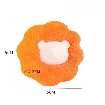 Reusable Sponge Laundry Ball Lint Remover  Pet Hair  Fabric Fibre Catcher For Washing Machine  Clot 1