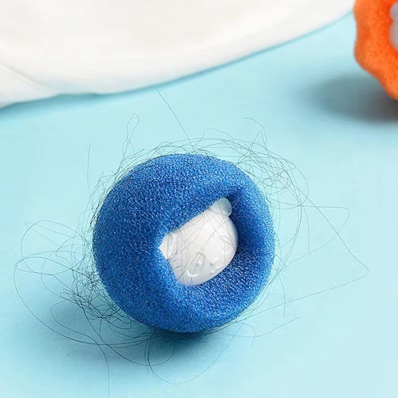 Reusable Sponge Laundry Ball Lint Remover  Pet Hair  Fabric Fibre Catcher For Washing Machine  Clot 5