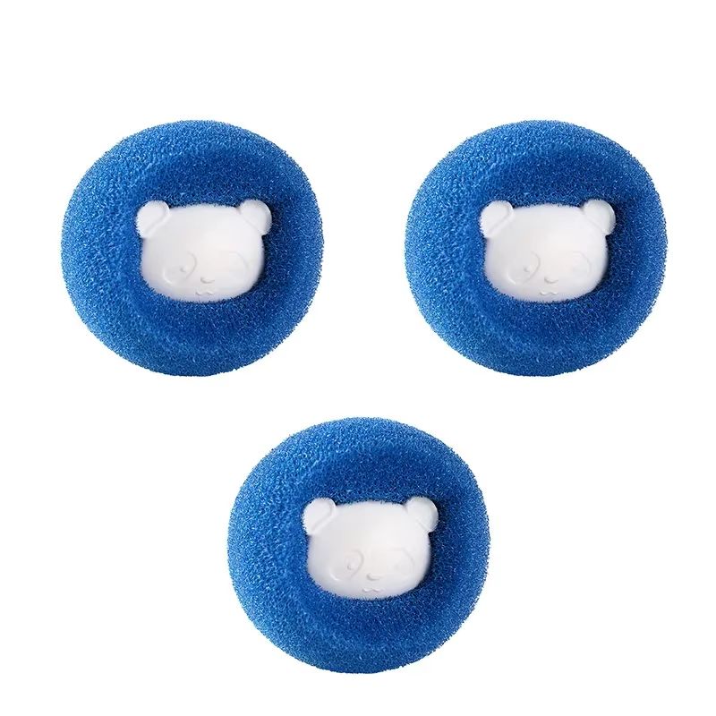 Reusable Sponge Laundry Ball Lint Remover  Pet Hair  Fabric Fibre Catcher For Washing Machine  Clot 6