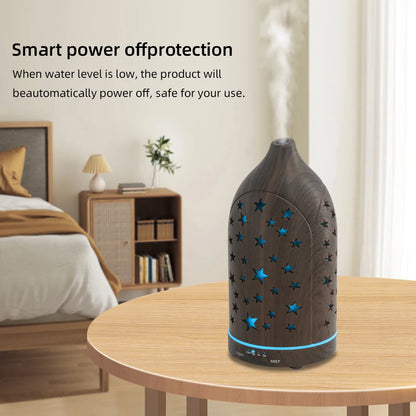 Star Hollow Diffuser Whisper Quiet Essential Oil Diffuser Changing LED Lights Safe BPAFree Stylish  4