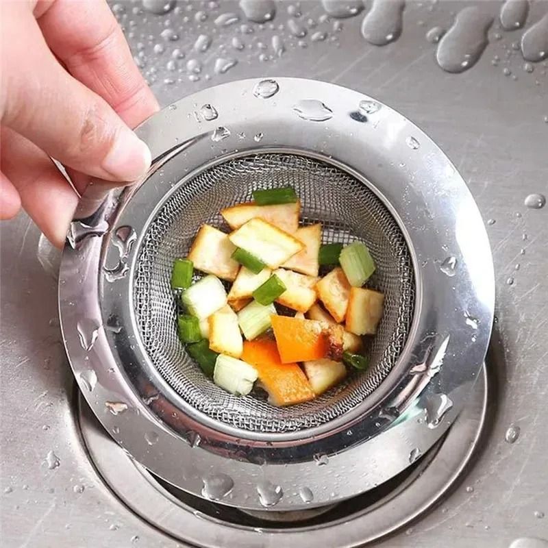 Stainless Steel Sink Strainer Filter For Kitchen And Bathroom Drains 1