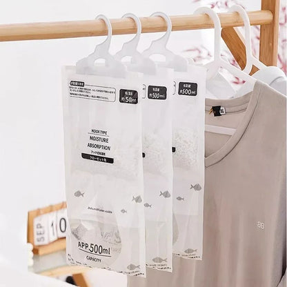 Hanging Moisture Absorption Dehumidification Bag 500ml Household Mildew Proof Desiccant