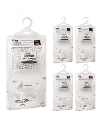 Hanging Moisture Absorption Dehumidification Bag 500ml Household Mildew Proof Desiccant 7