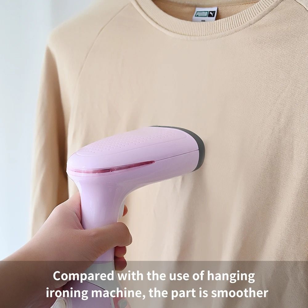 1500W Handheld Garment Steamer Electric Fabric Steam Iron 250ml Portable Fast Heat Clothes Steamer 4