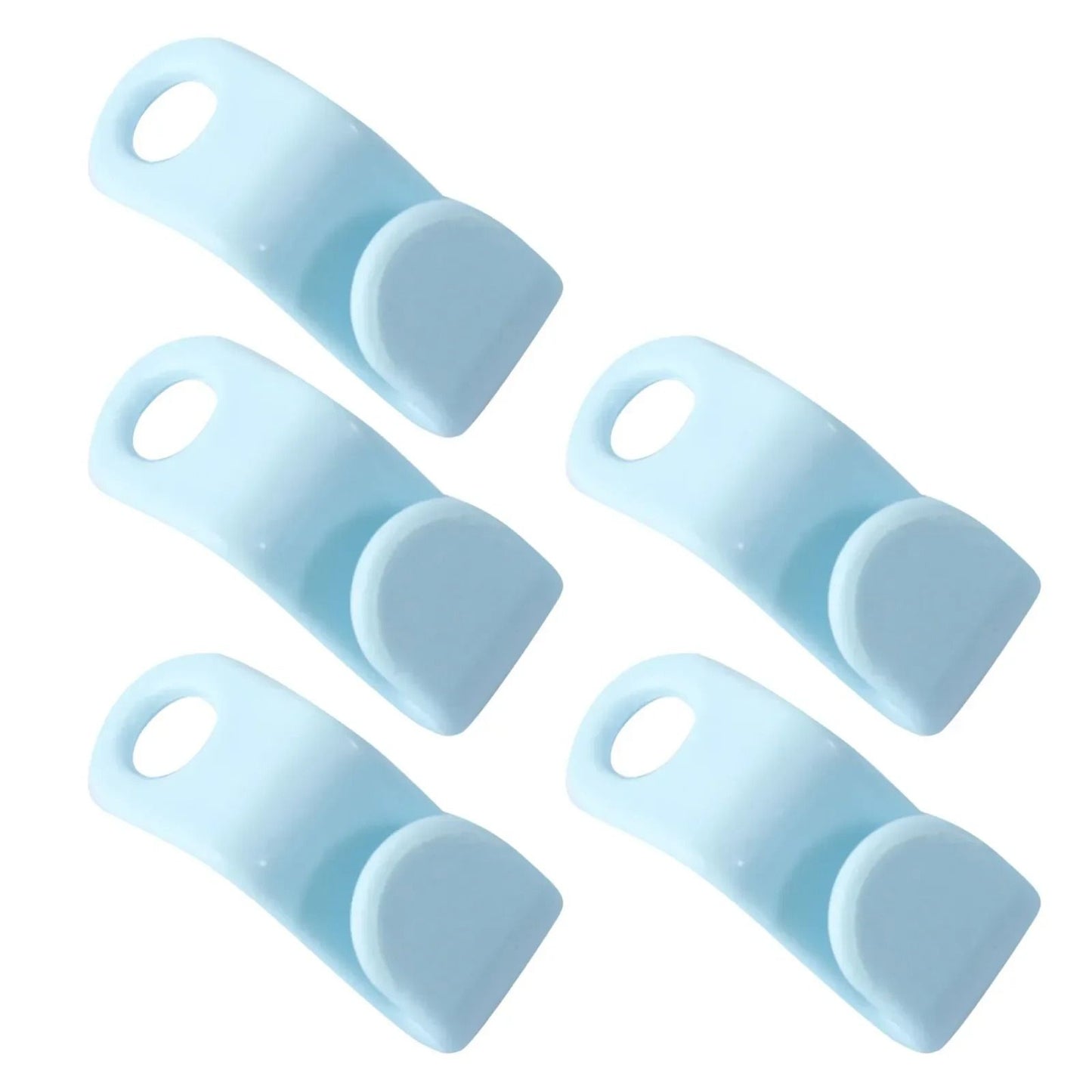 Mini Wardrobe Connector Hanger Hooks Space Saving Plastic Cascading Clothes Organizer 12