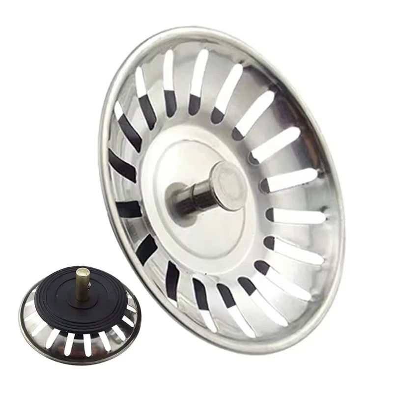 Stainless Steel Sink Drain Stopper Strainer For Kitchen And Bathroom 4