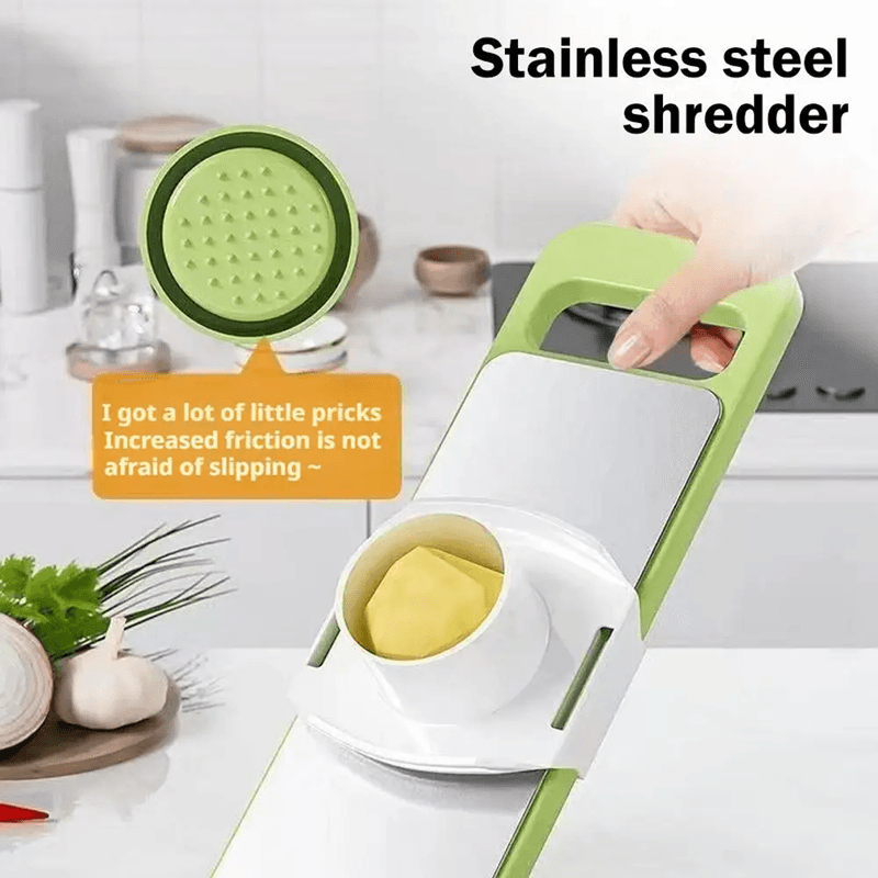 QuickPrep Vegetable  Fruit Slicer  Manual Food Grater Chopper And Dicer For Effortless Meal Prep 2