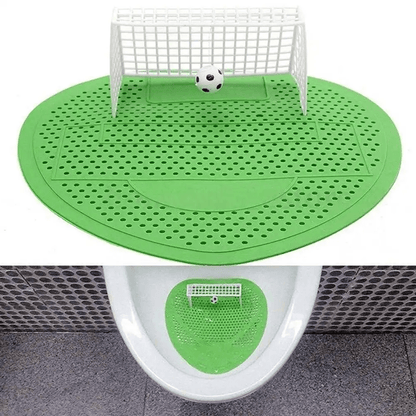 AimMate Mini Urinal Target Pad  Creative Football Design Splash Guard  Filter For Men 2