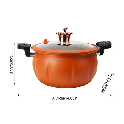 PumpkinChef 8L NonStick Micro Pressure Cooker  LargeCapacity Stew And Soup Pot For Home Cooking 5
