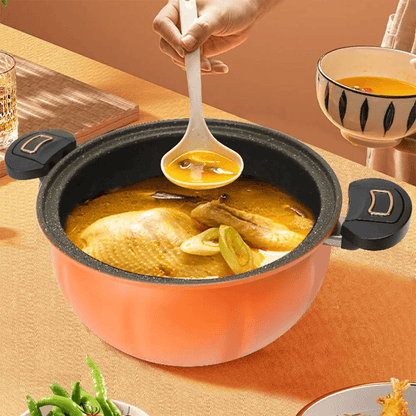PumpkinChef 8L Non-Stick Micro Pressure Cooker – Large-Capacity Stew and Soup Pot for Home Cooking