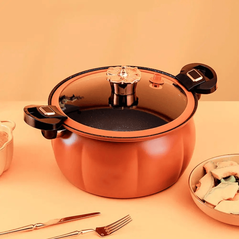 PumpkinChef 8L NonStick Micro Pressure Cooker  LargeCapacity Stew And Soup Pot For Home Cooking 3