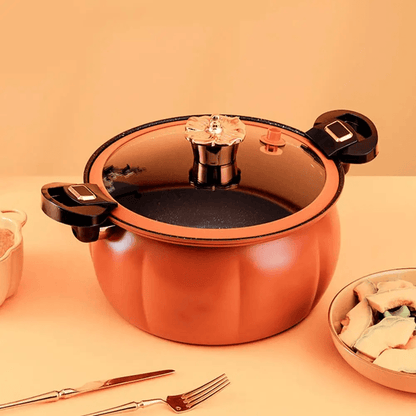 PumpkinChef 8L NonStick Micro Pressure Cooker  LargeCapacity Stew And Soup Pot For Home Cooking 3