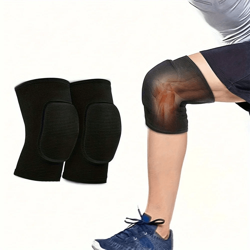ProFlex Sponge Knee Pads  Breathable Sports Knee Support For Volleyball Dance  Workouts 1