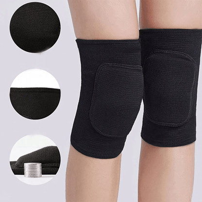 ProFlex Sponge Knee Pads  Breathable Sports Knee Support For Volleyball Dance  Workouts 4