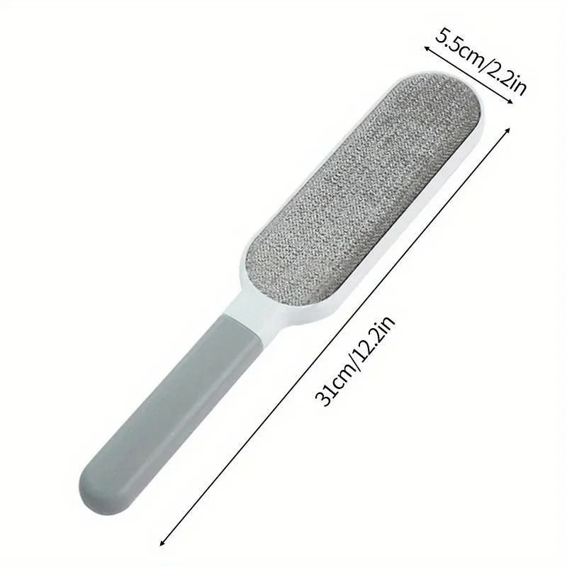 Double Sided Pet Hair Remover Manual Electrostatic Lint Brush For Clothes Furniture And Carpet 1