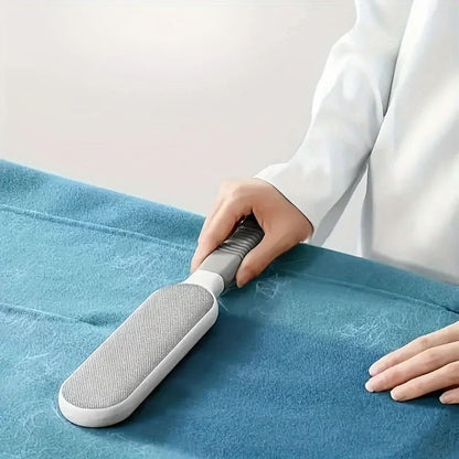 Double Sided Pet Hair Remover Manual Electrostatic Lint Brush For Clothes Furniture And Carpet 4